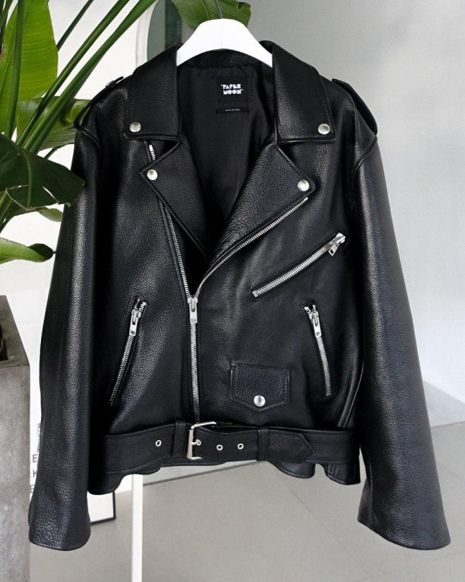 ULTIMATE LOOSE FIT LEATHER JACKET