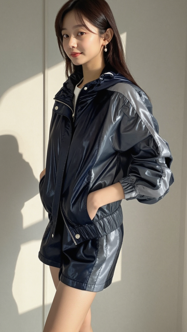 LUXE GLOSS WINDBREAKER SET