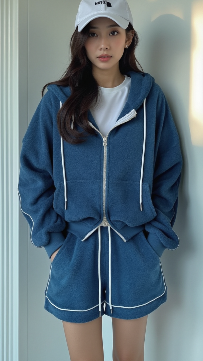 TERRY CLOTH LOUNGE SET