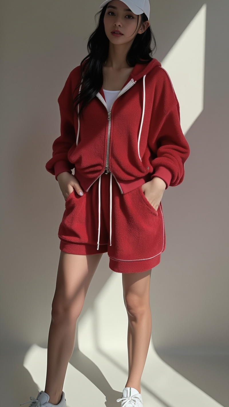 TERRY CLOTH LOUNGE SET