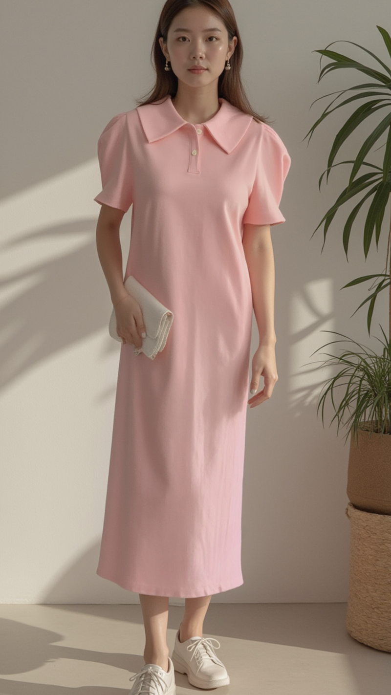 POLO MIDI DRESS