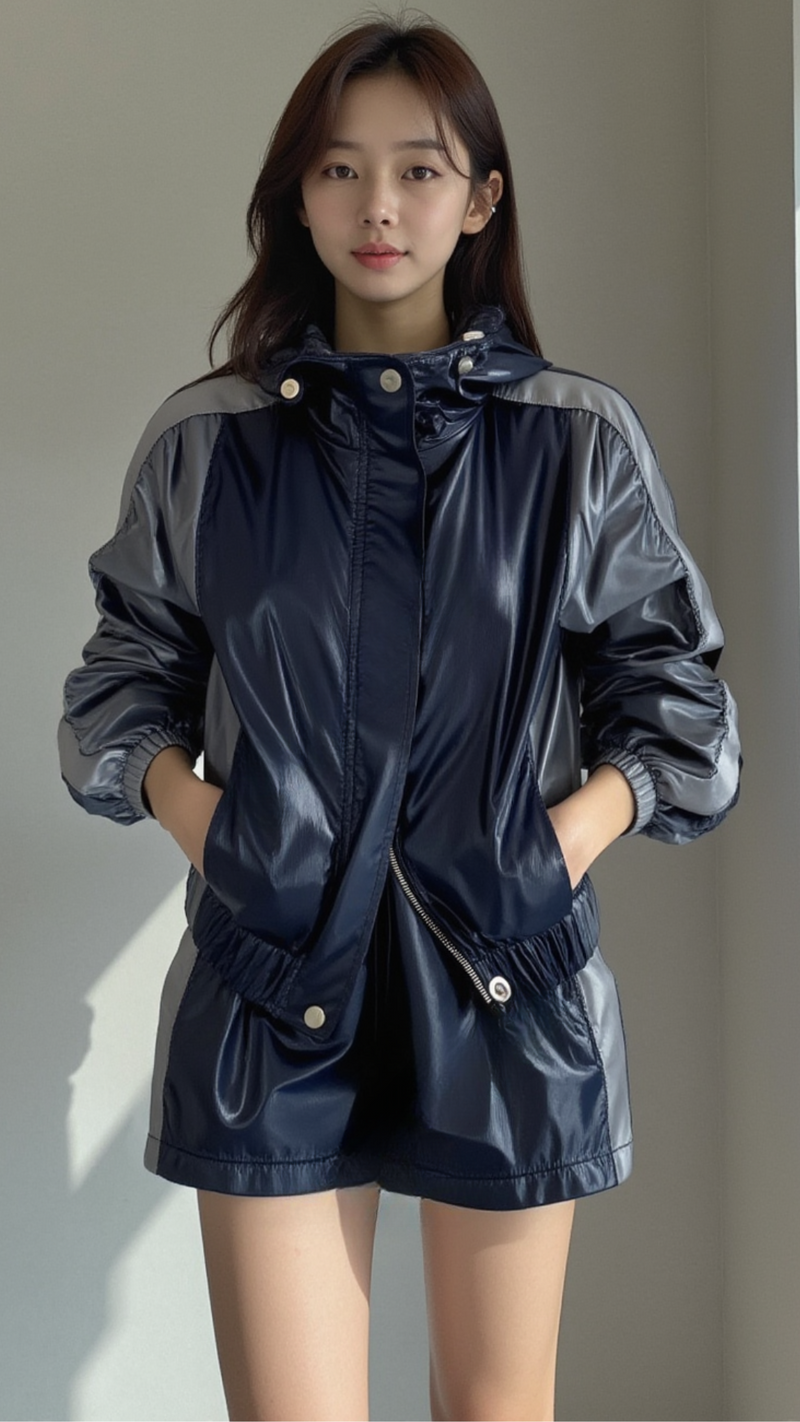 LUXE GLOSS WINDBREAKER SET
