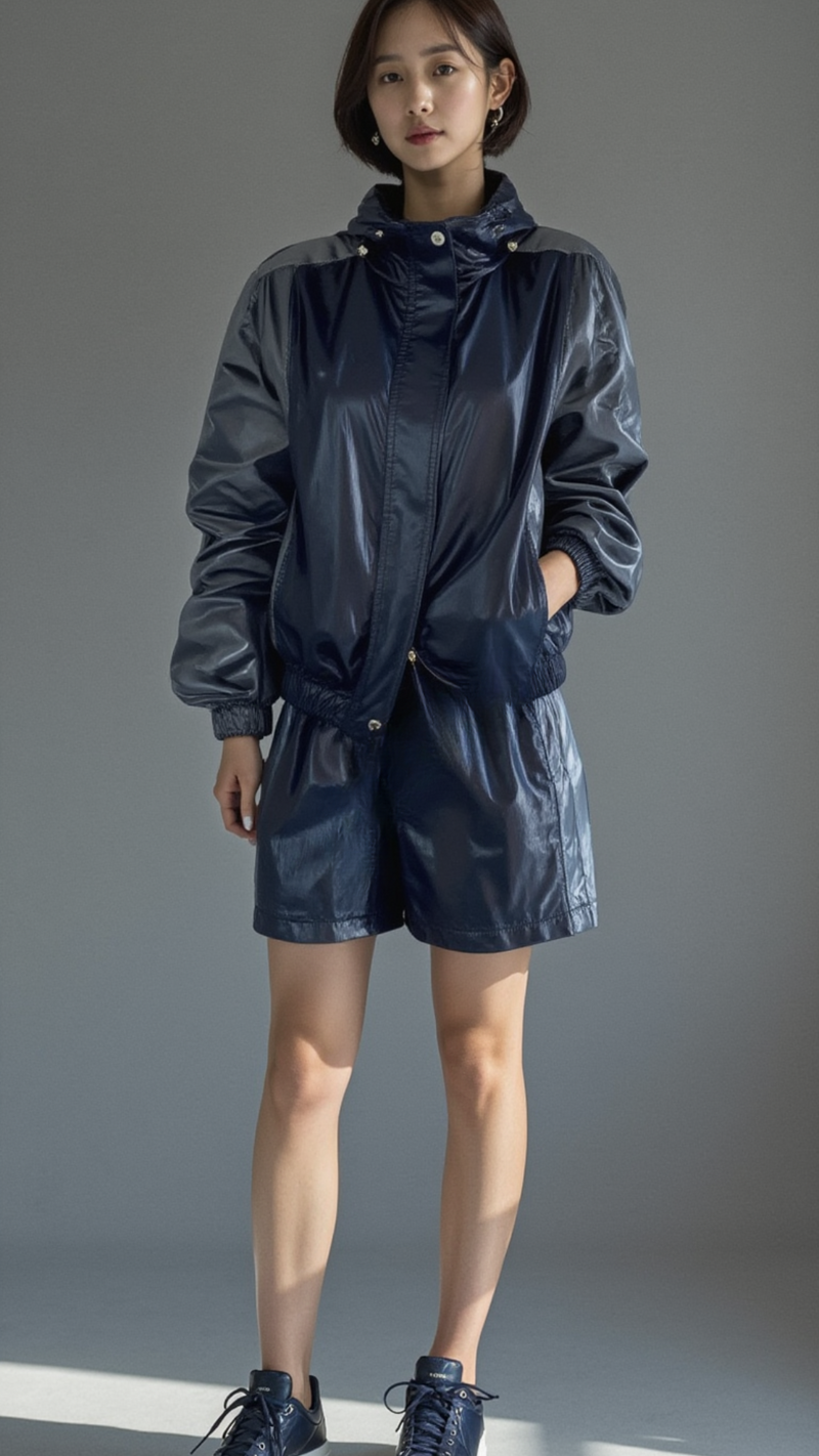 LUXE GLOSS WINDBREAKER SET