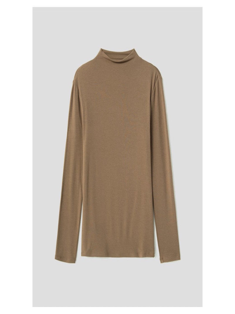 ALLURE HALF TURTLENECK TOP