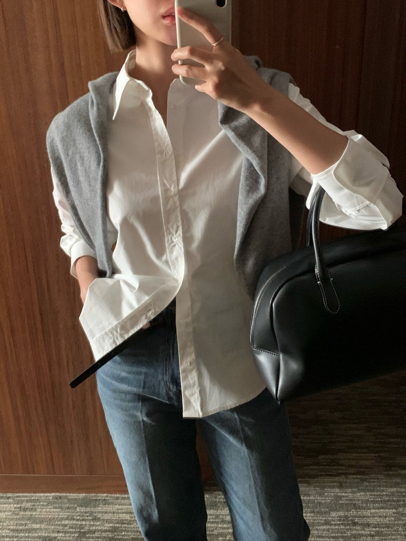 BACK STITCHED SHIRT