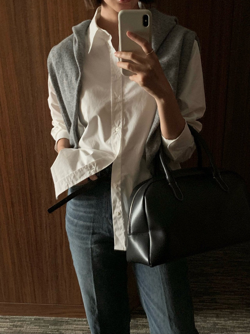 BACK STITCHED SHIRT