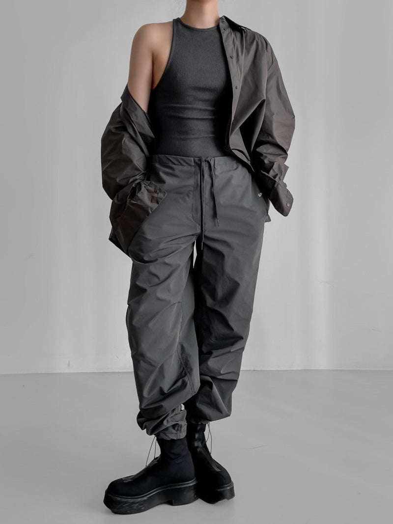 BACK STRAP DETAIL RIBBED BODYSUIT