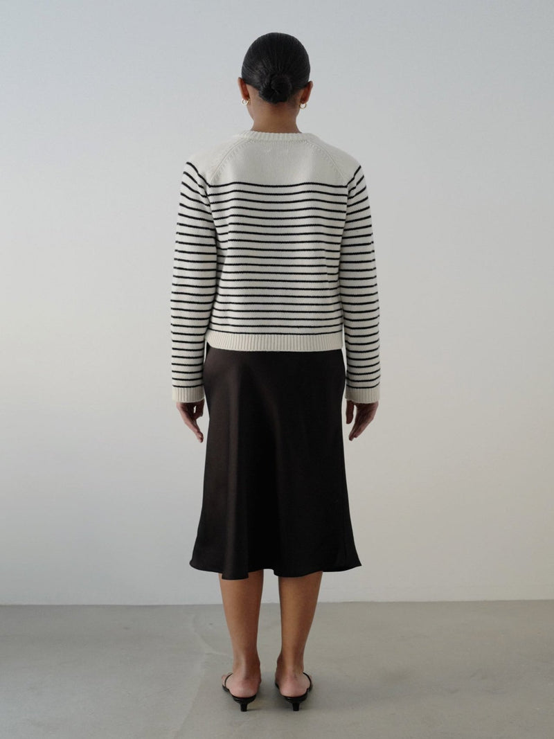 BEAUTE STRIPED KNIT