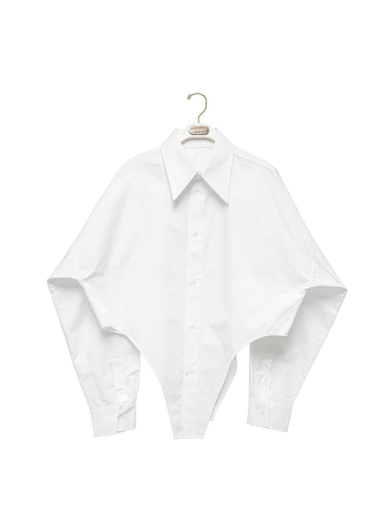 BODYSUIT DETAIL BUTTON DOWN SHIRT