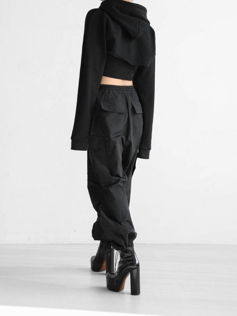BOLERO CROPPED HOODIE