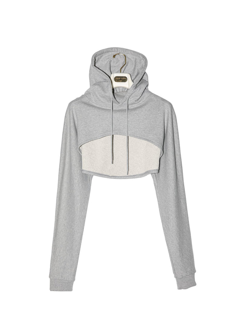 BOLERO CROPPED HOODIE