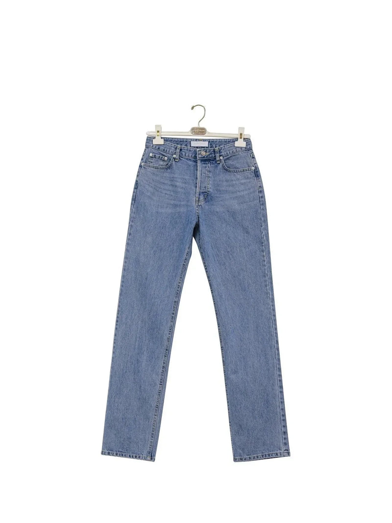 BUTTON FLY BOYFRIEND JEANS