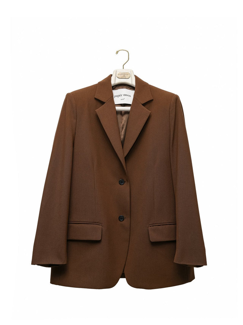 CLASSIC TWO-BUTTON SINGLE BREASTED BLAZER