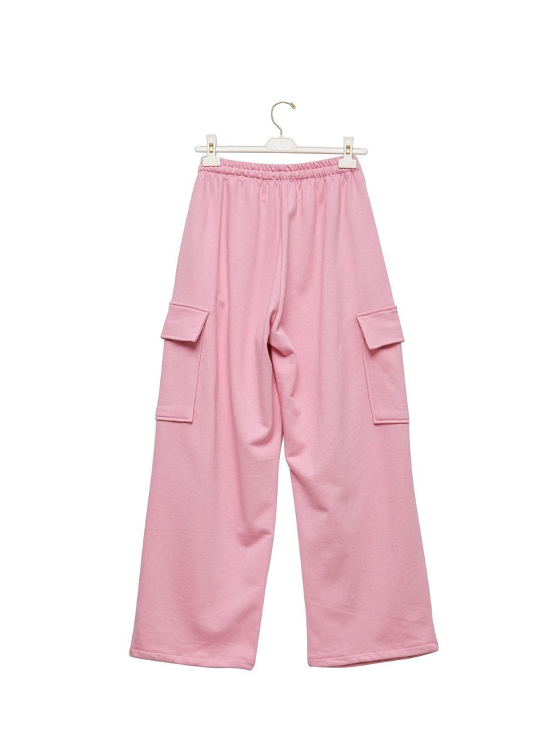 CARGO POCKET WIDE SWEATPANTS