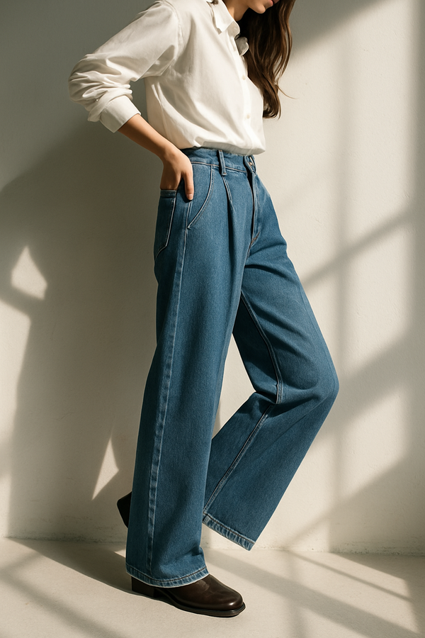 THE BLADE WIDE LEG DENIM