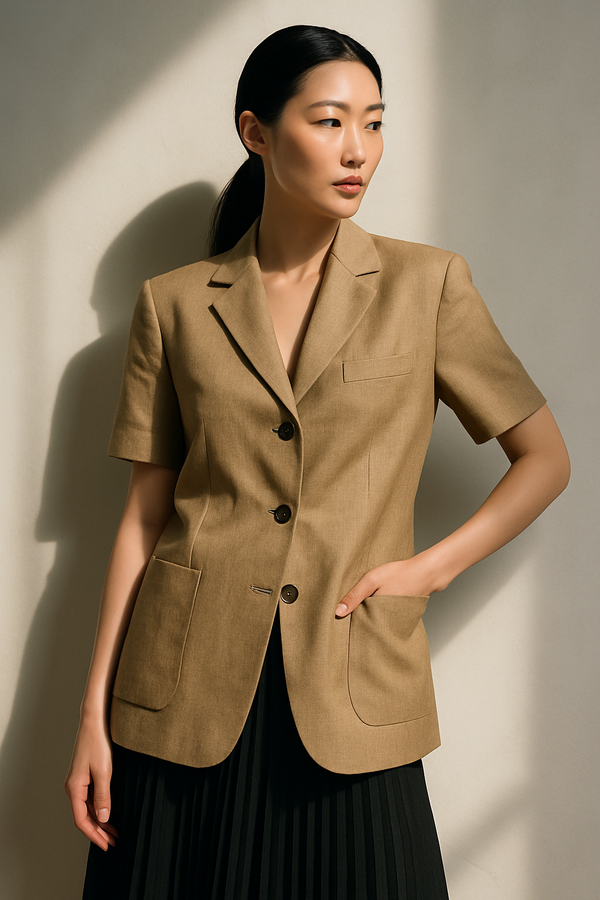MERCURY LINEN BLAZER