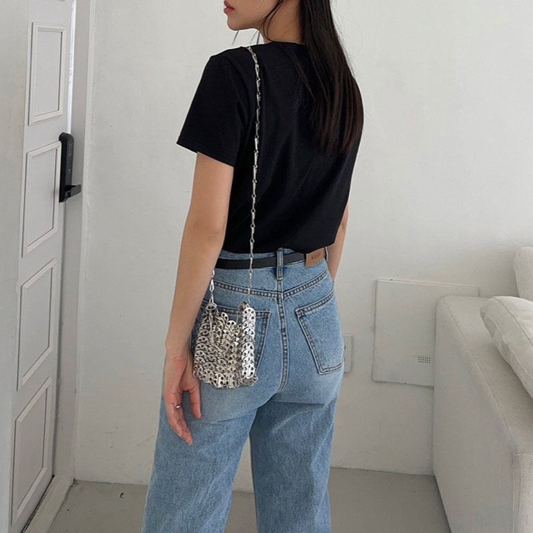 CLASSIC FRENCH WIDE DENIM JEANS
