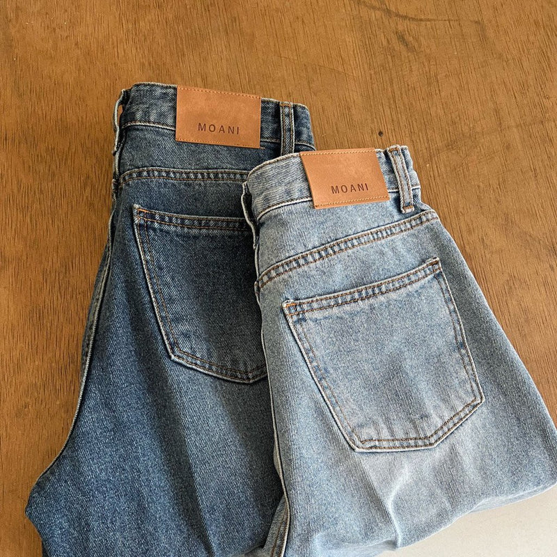 CLASSIC FRENCH WIDE DENIM JEANS