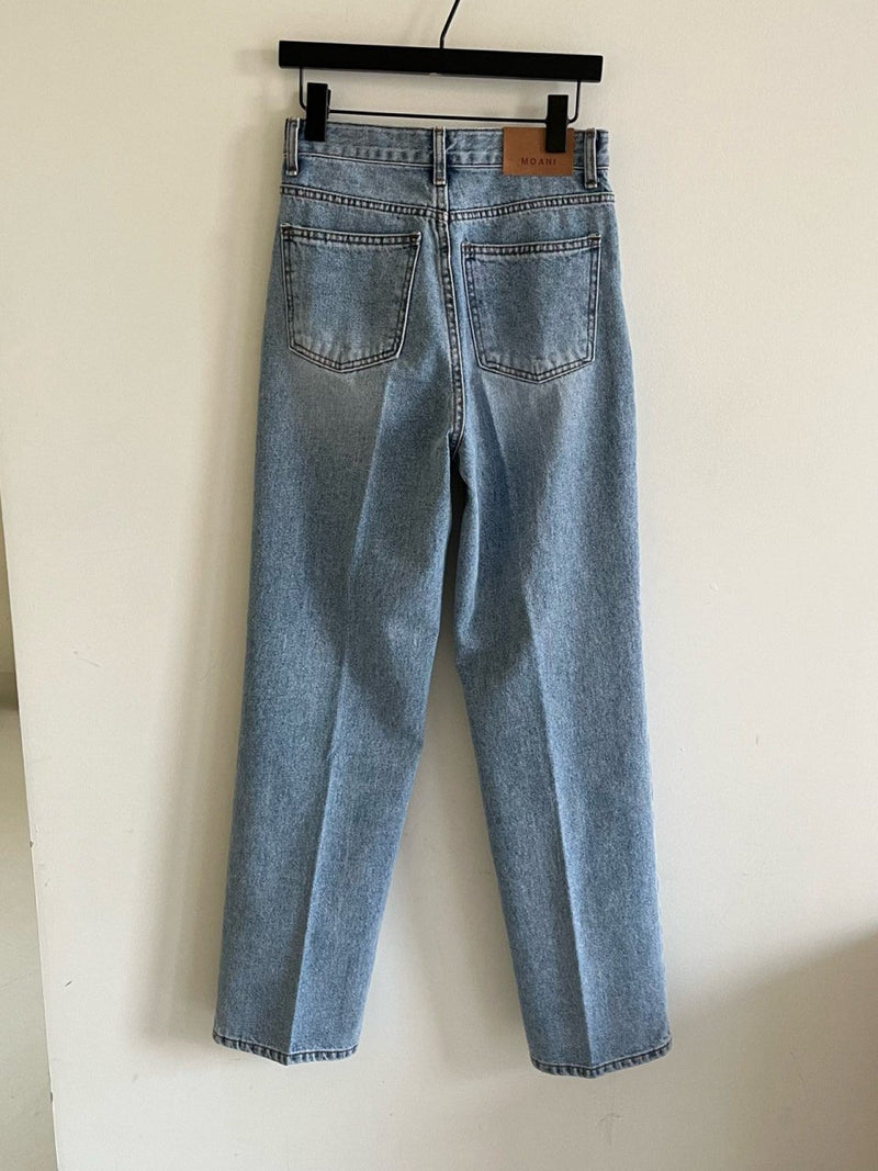 CLASSIC FRENCH WIDE DENIM JEANS
