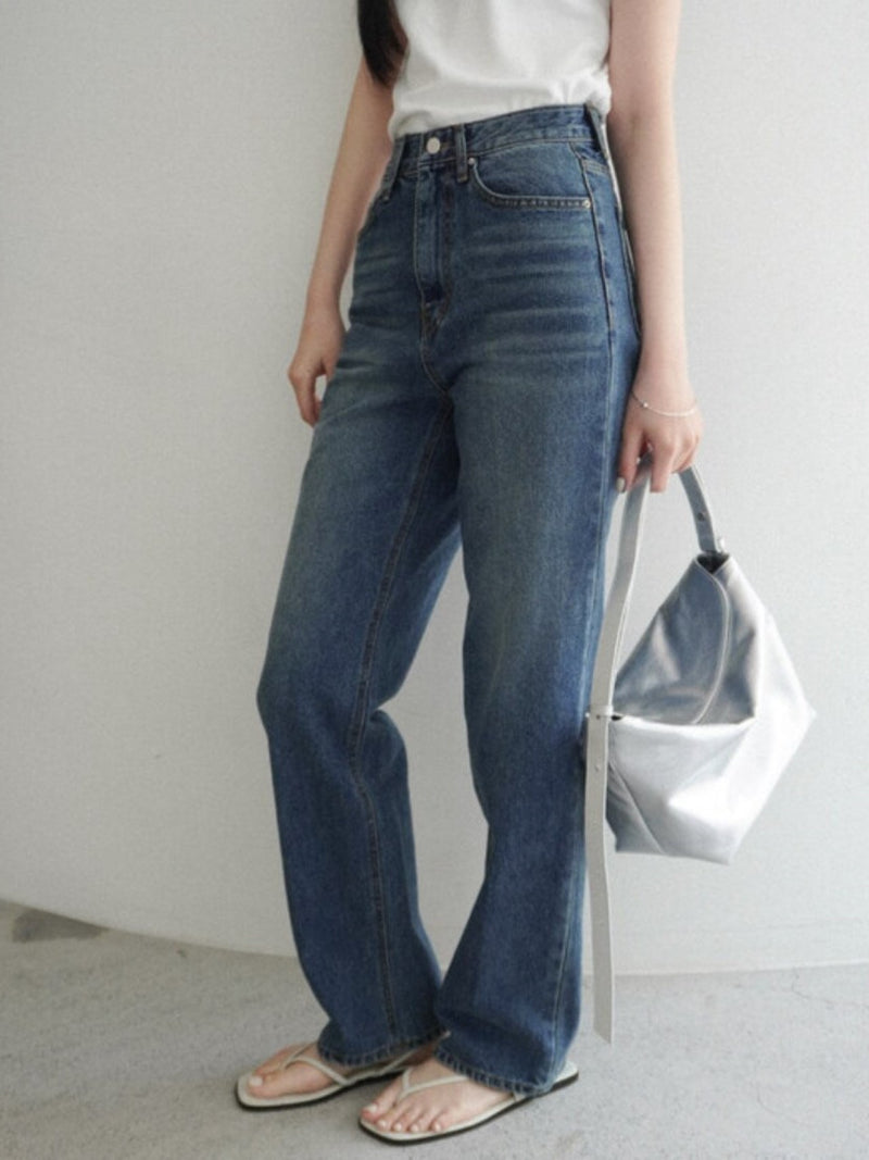 CLASSIC FRENCH WIDE DENIM JEANS