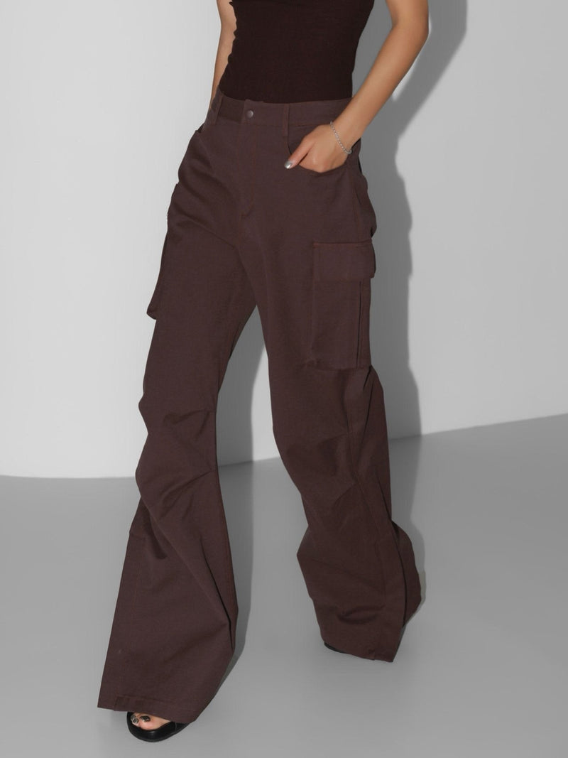 LUXE HEAVY TEXTURE CARGO PANTS