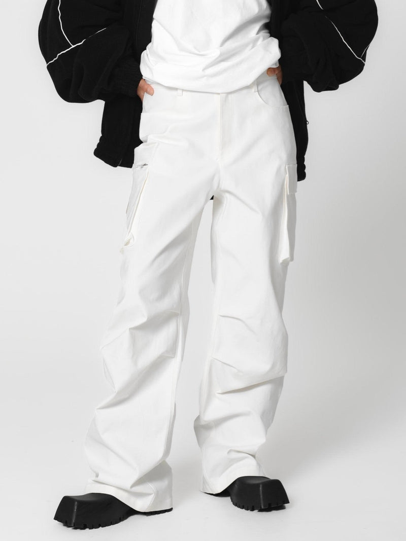 LUXE HEAVY TEXTURE CARGO PANTS