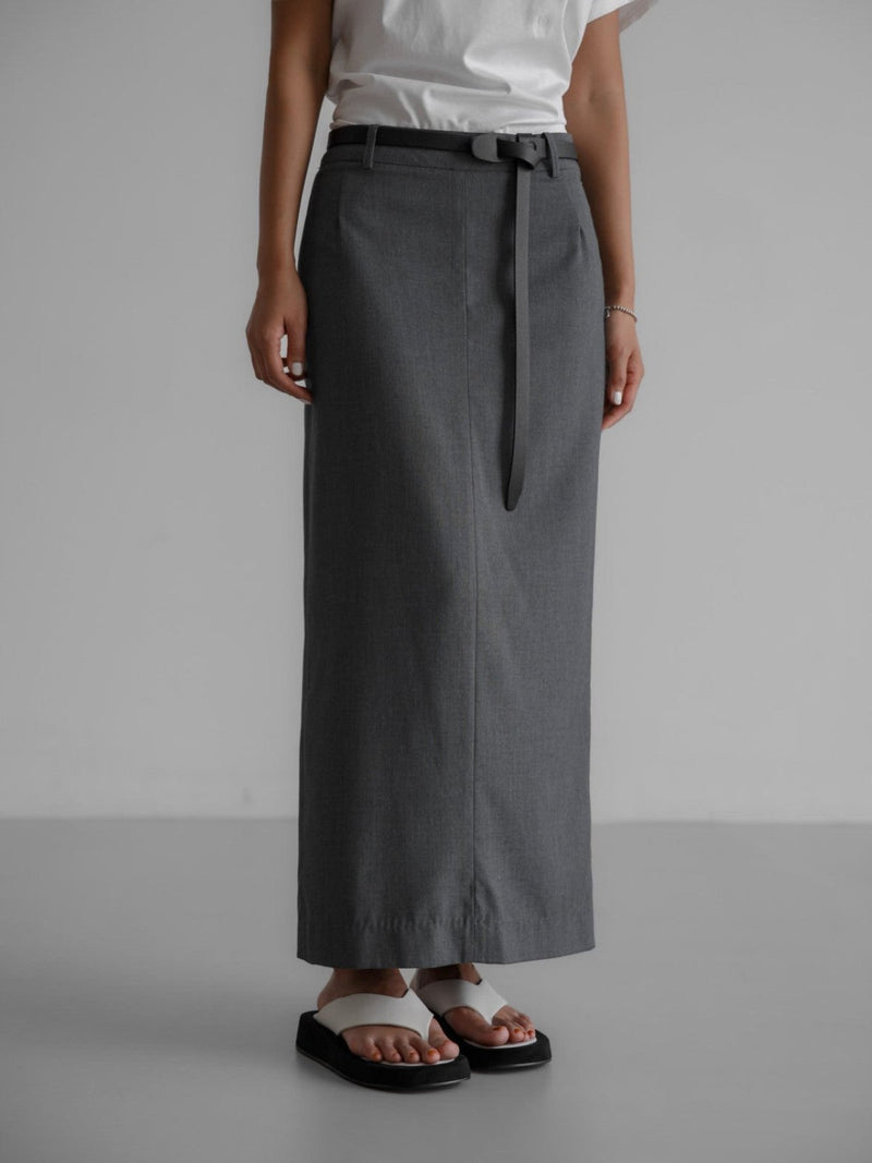 MAXI STRAIGHT PENCIL SKIRT