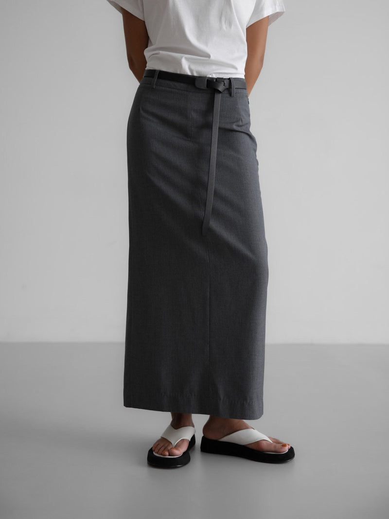 MAXI STRAIGHT PENCIL SKIRT