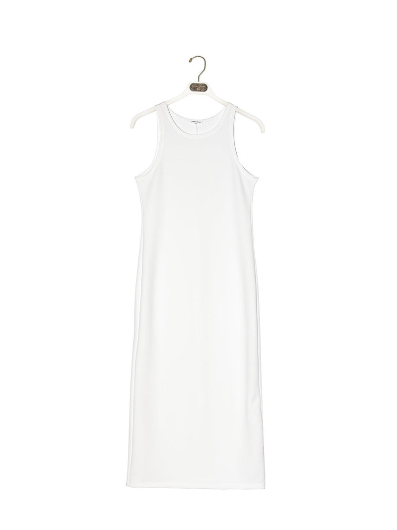 PONTE SLEEVELESS TANK MAXI PENCIL DRESS