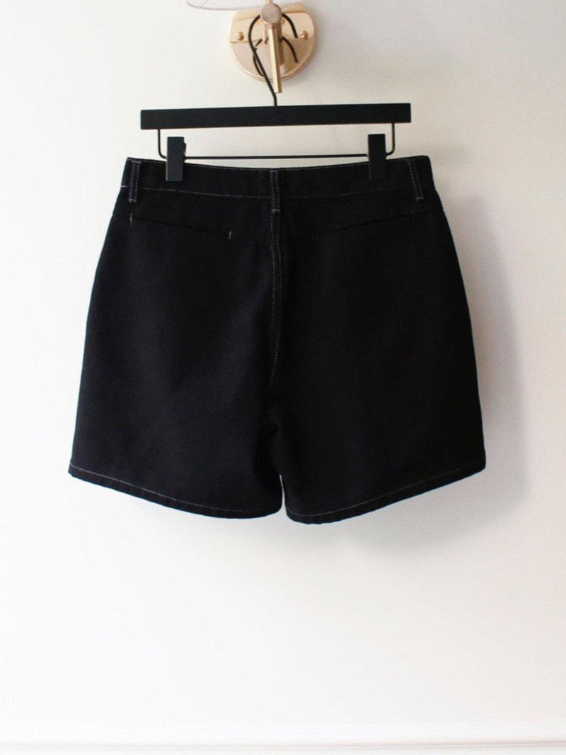 PREMIUM DENIM SHORTS WITH HIDDEN POCKET