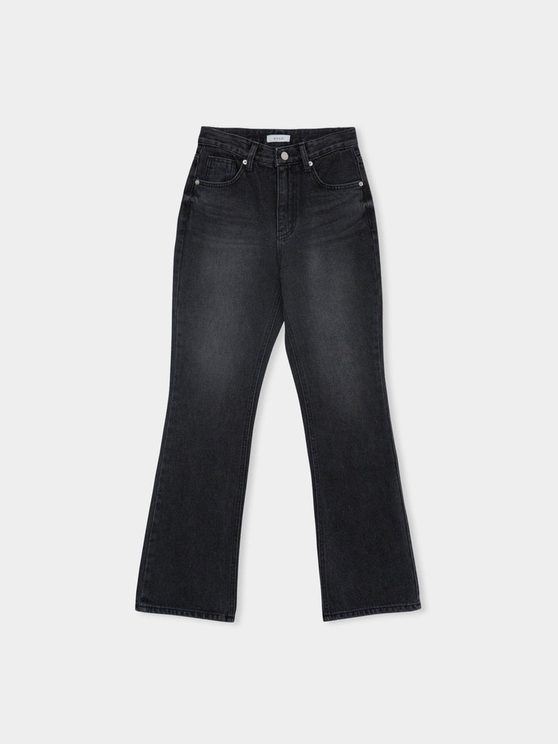 SEMI PLEATED DENIM JEANS