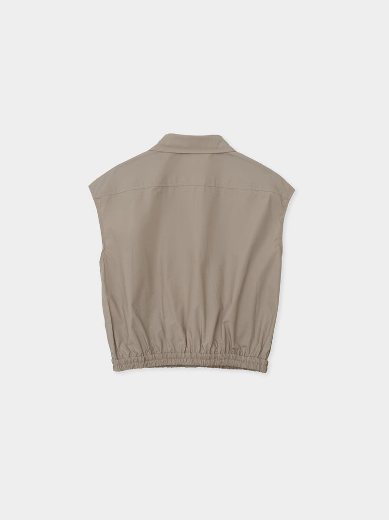 SHIRRING SHIRT VEST