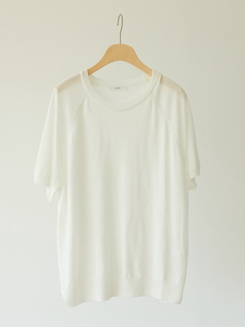 SILKWOOL ROUND NECK KNIT