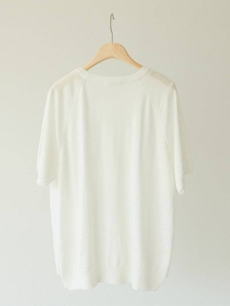 SILKWOOL ROUND NECK KNIT