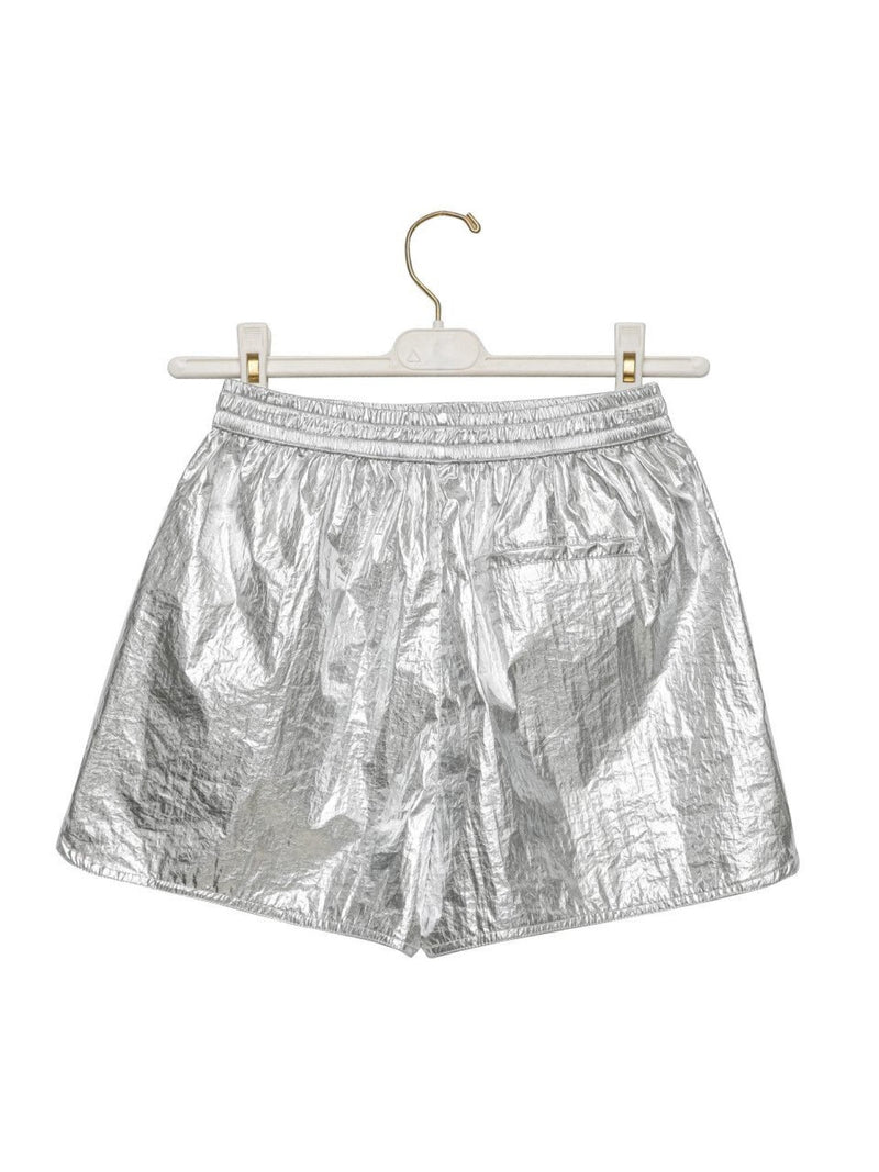 SUMMER METALLIC FOIL SWIM SHORTS