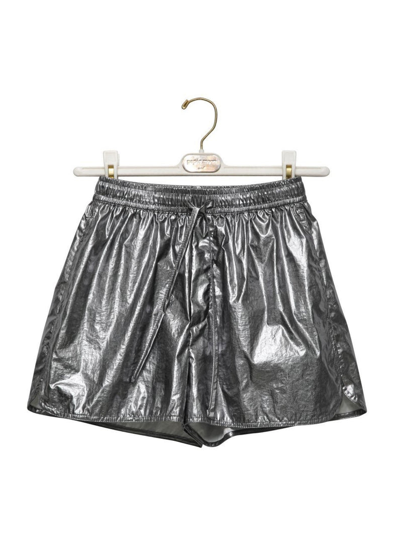 SUMMER METALLIC FOIL SWIM SHORTS