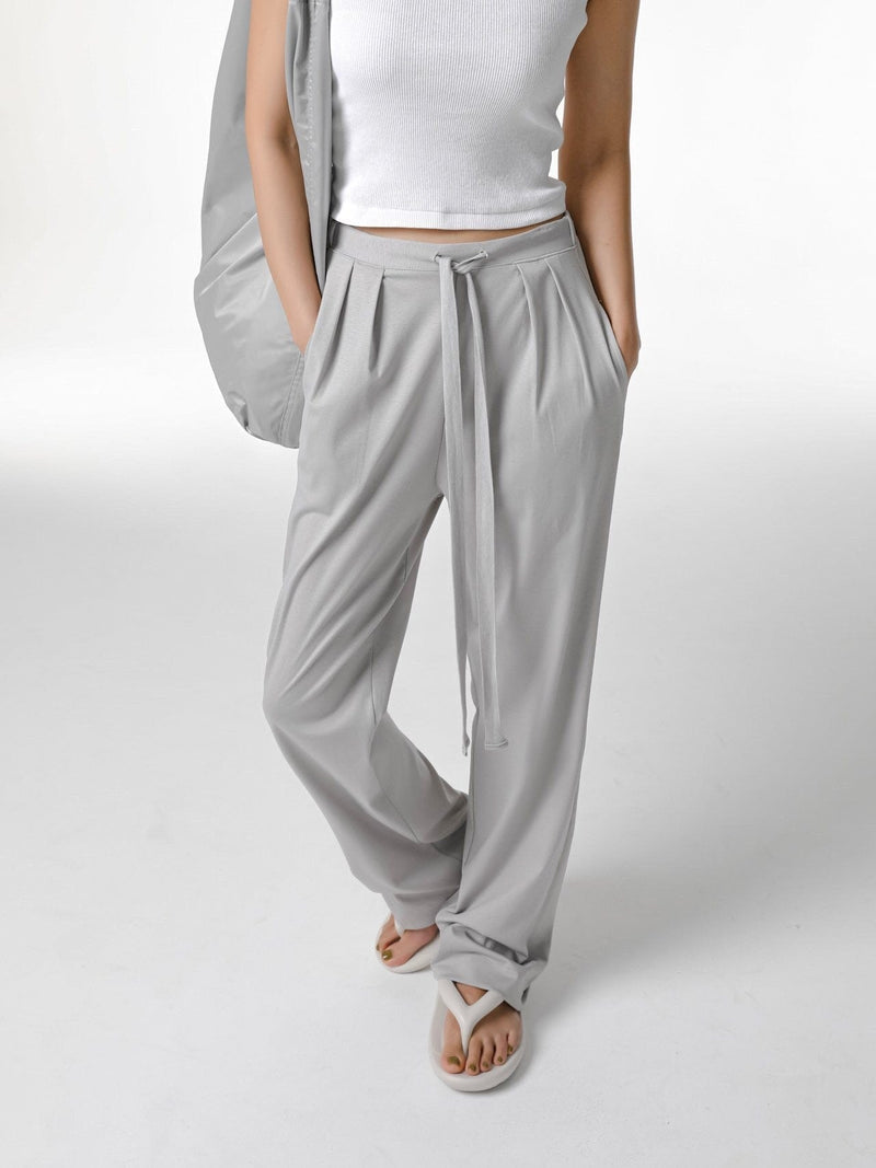 TWO PIN TUCK LOUNGE TROUSERS