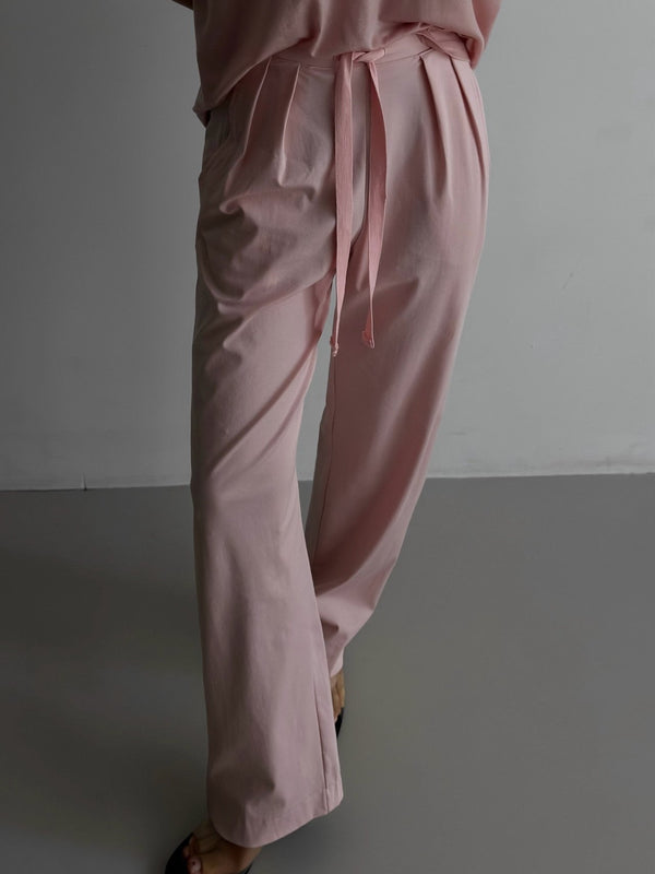 TWO PIN TUCK LOUNGE TROUSERS