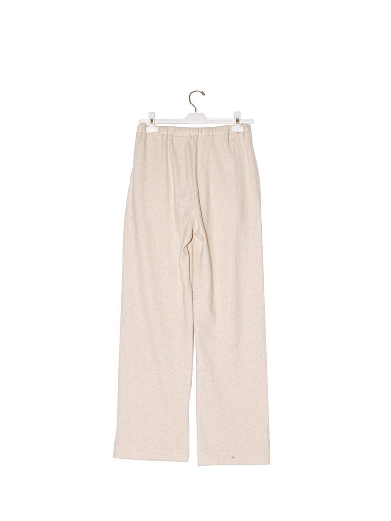 WOOL TWO PIN TUCK LOUNGE TROUSERS