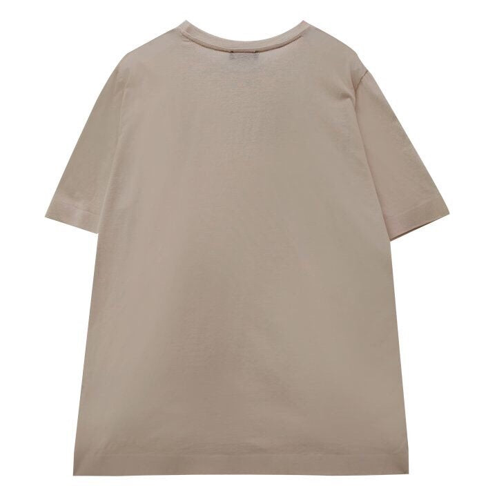 LUXE SILKET BASIC T-SHIRT