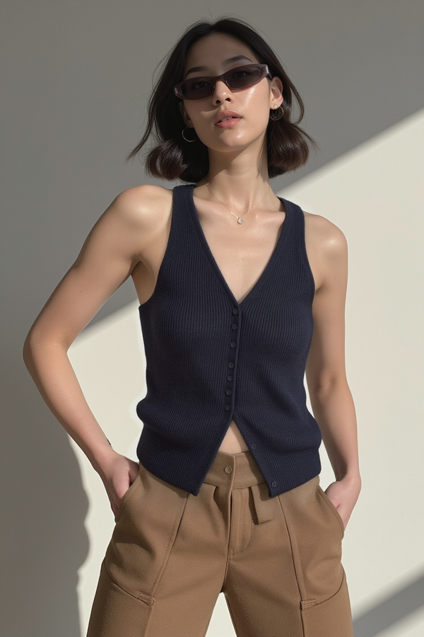 CARMEN KNIT WAISTCOAT