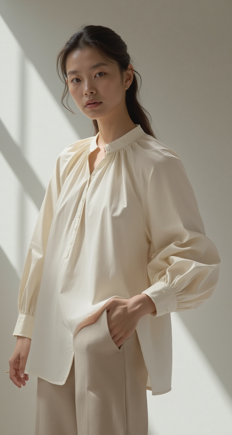 MINIMALIST LIGHTWEIGHT BLOUSE