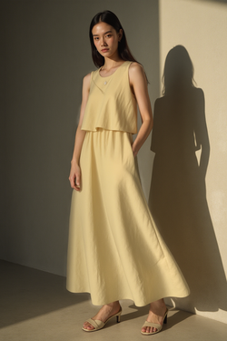 LEMON DROP MAXI DRESS