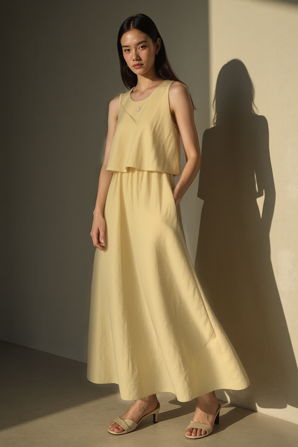 LEMON DROP MAXI DRESS