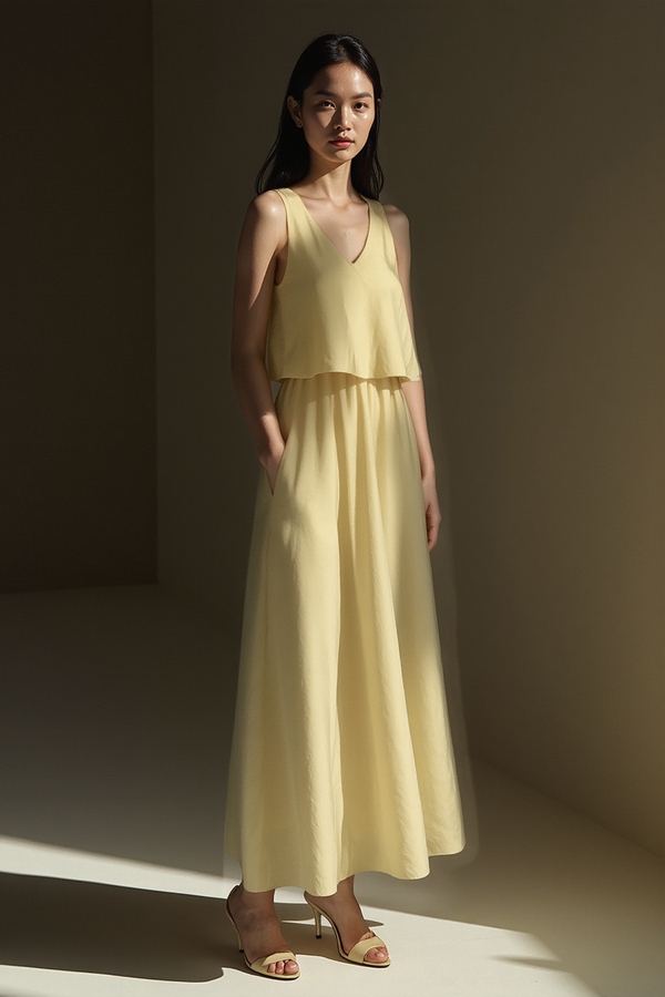 LEMON DROP MAXI DRESS