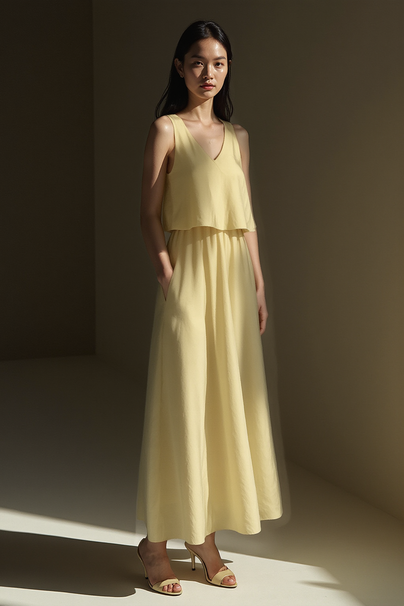LEMON DROP MAXI DRESS