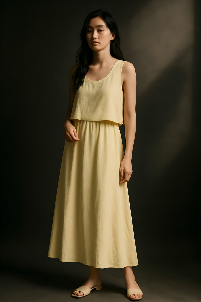 LEMON DROP MAXI DRESS