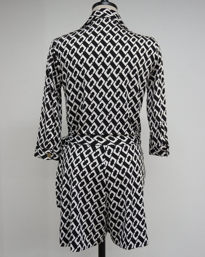 SLINKY JERSEY WRAP PLAYSUIT