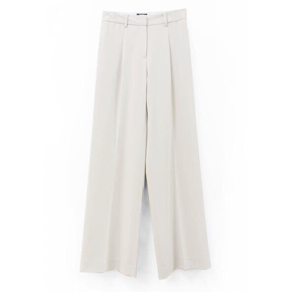 WIDE PINTUCK TROUSERS