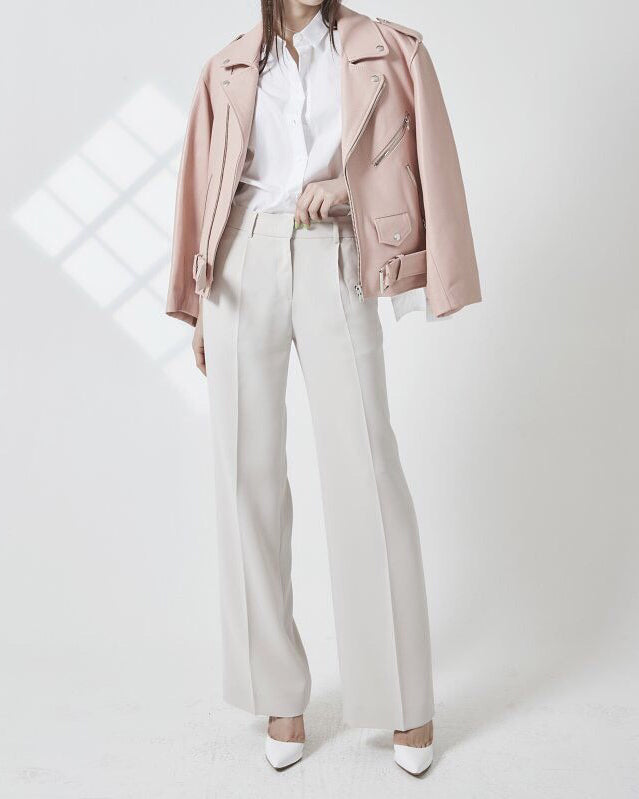 WIDE PINTUCK TROUSERS